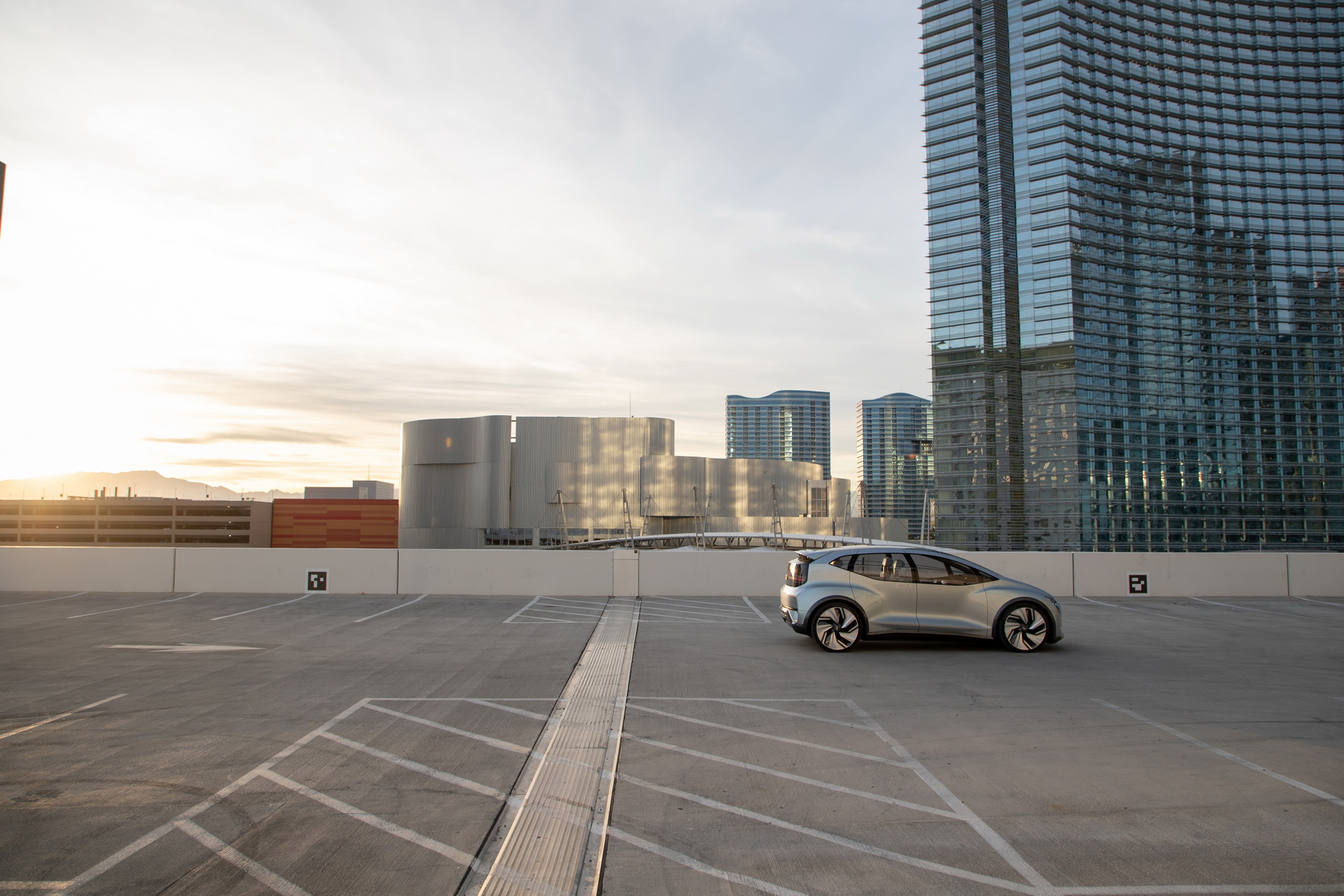 Audi’s Futuristic Take On The VW ID.3 EV, The AI:ME, Hits The Las Vegas Strip