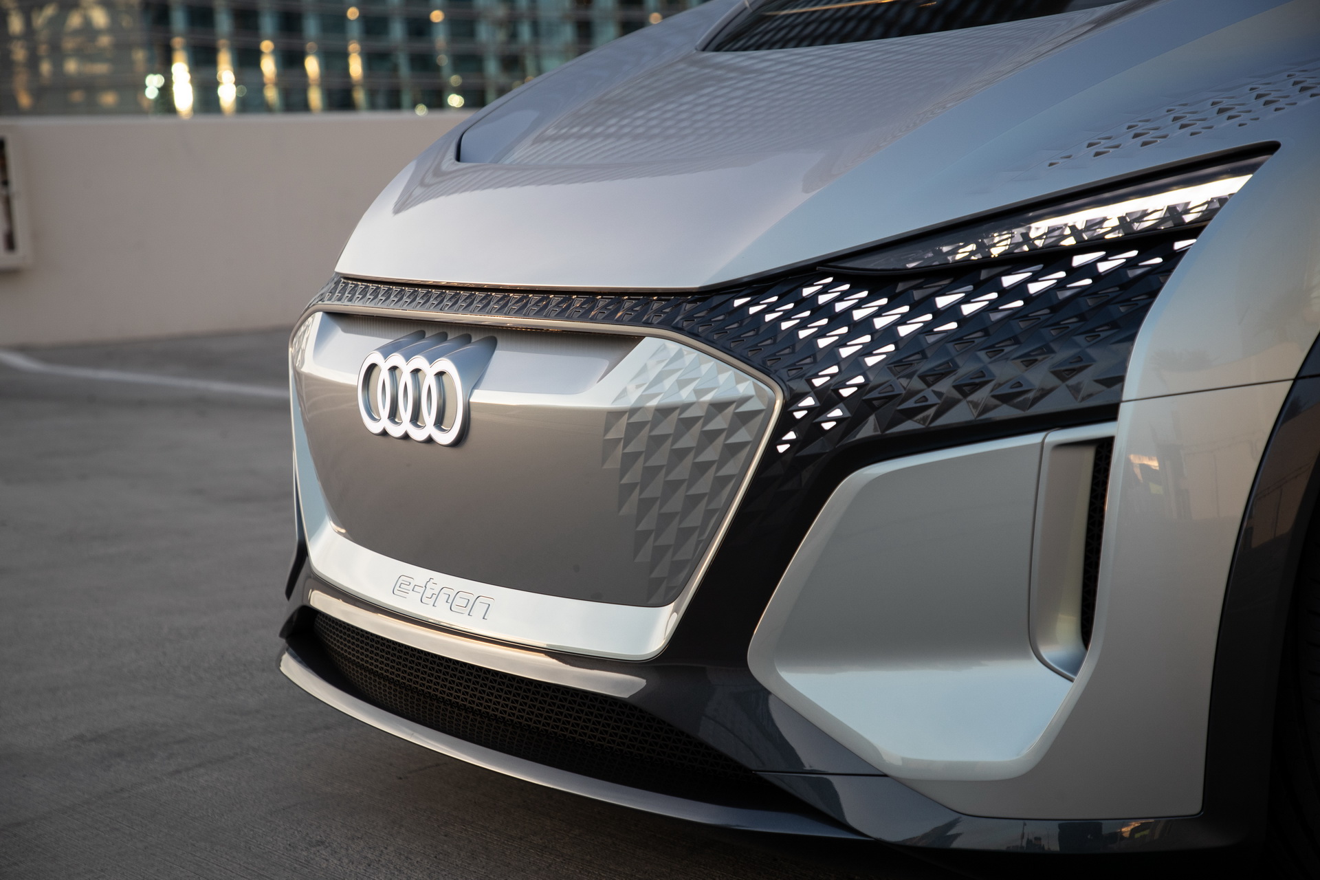 Audi’s Futuristic Take On The VW ID.3 EV, The AI:ME, Hits The Las Vegas Strip