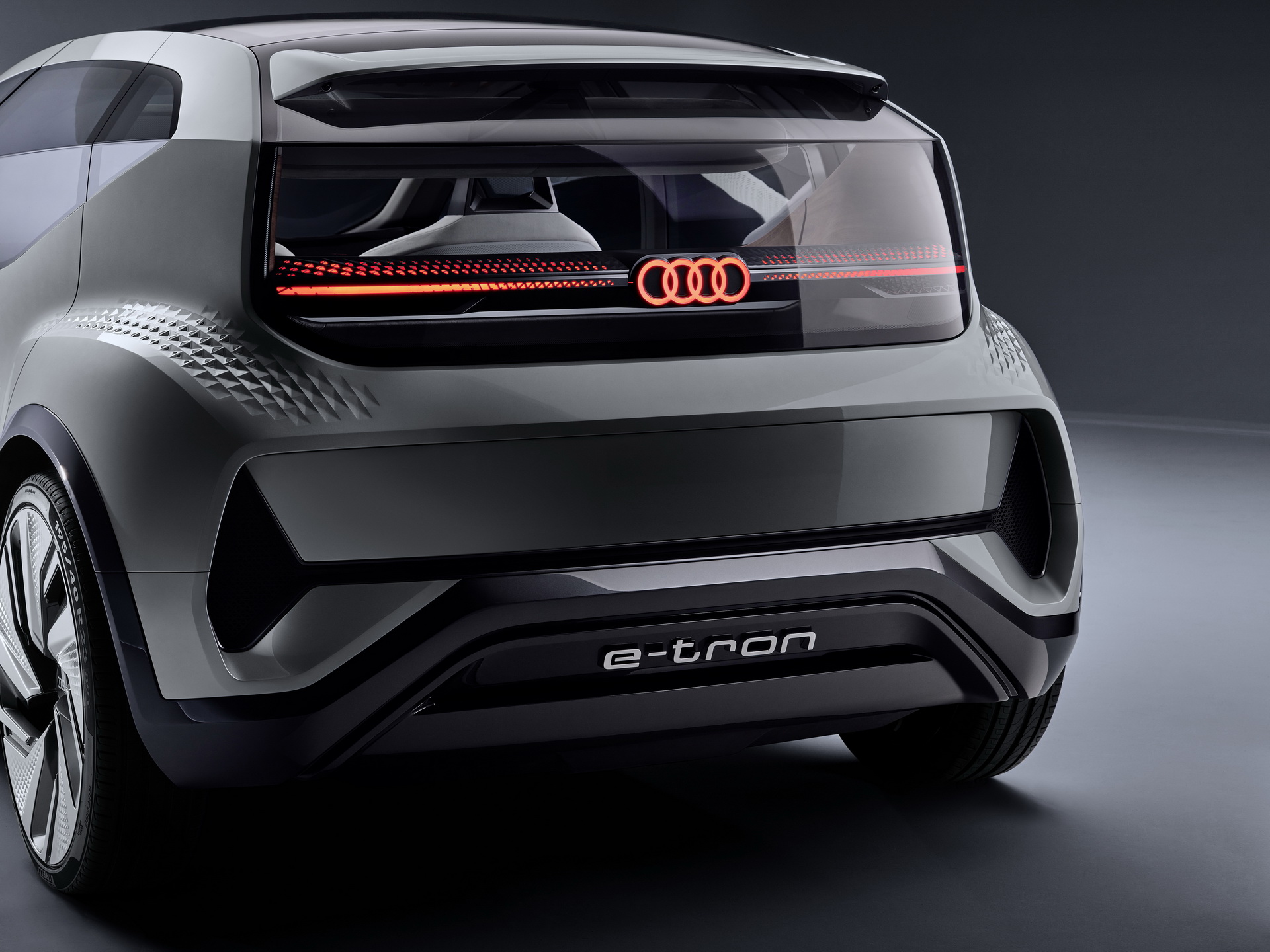 Audi’s Futuristic Take On The VW ID.3 EV, The AI:ME, Hits The Las Vegas Strip