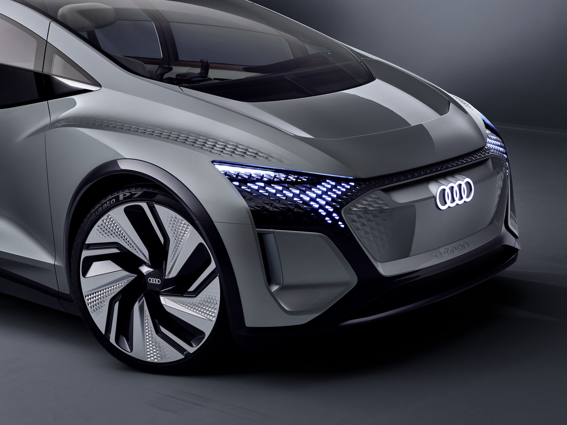Audi’s Futuristic Take On The VW ID.3 EV, The AI:ME, Hits The Las Vegas Strip