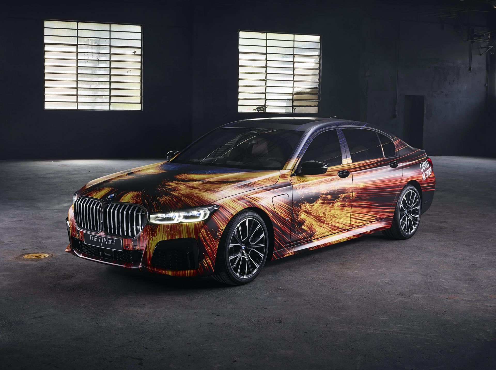 2020 BMW 745Le M Sport Gets The 'Art Car' Treatment, Doesn't Look Any