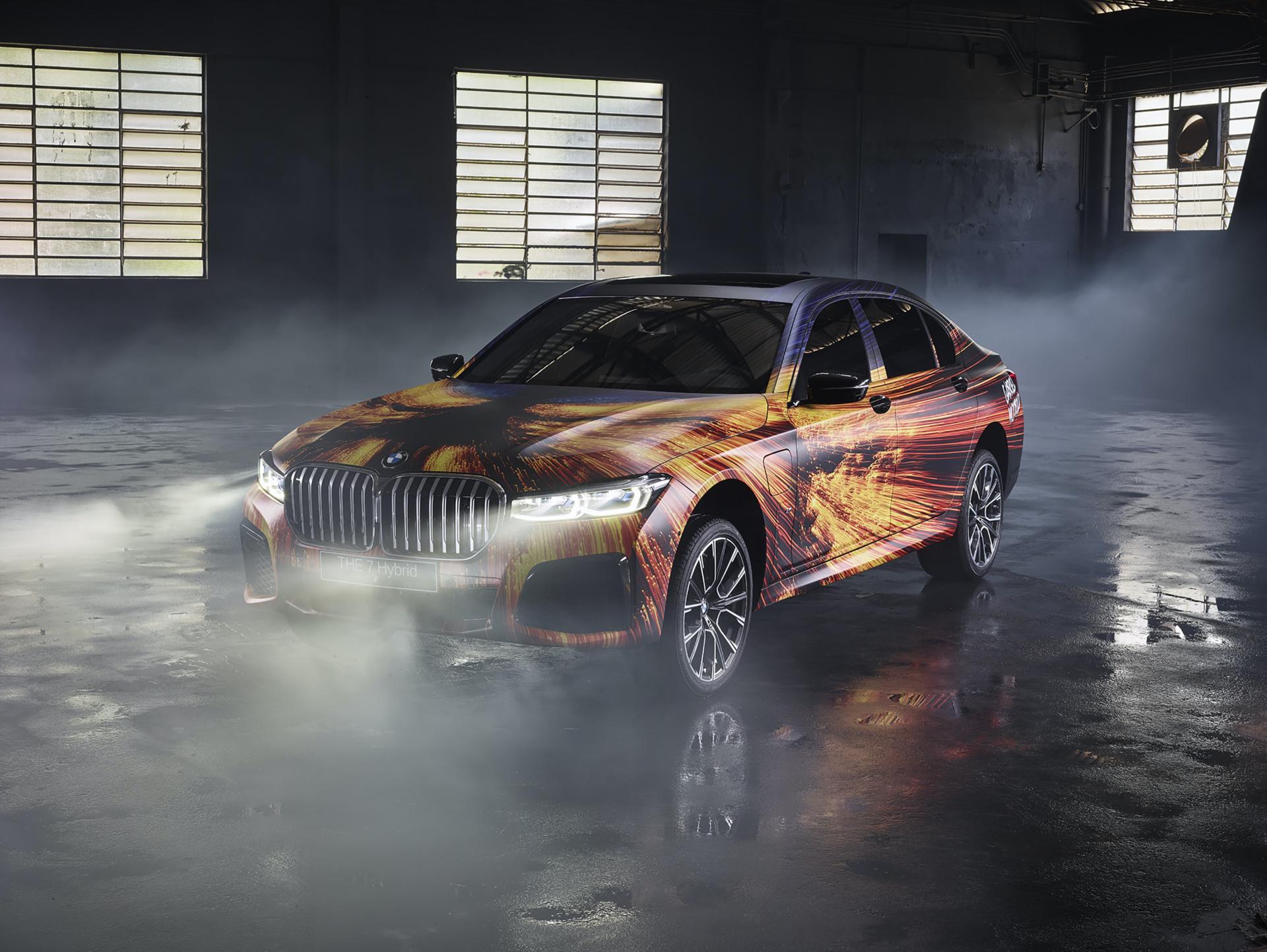 2020 BMW 745Le M Sport Gets The ‘Art Car’ Treatment, Doesn’t Look Any Prettier