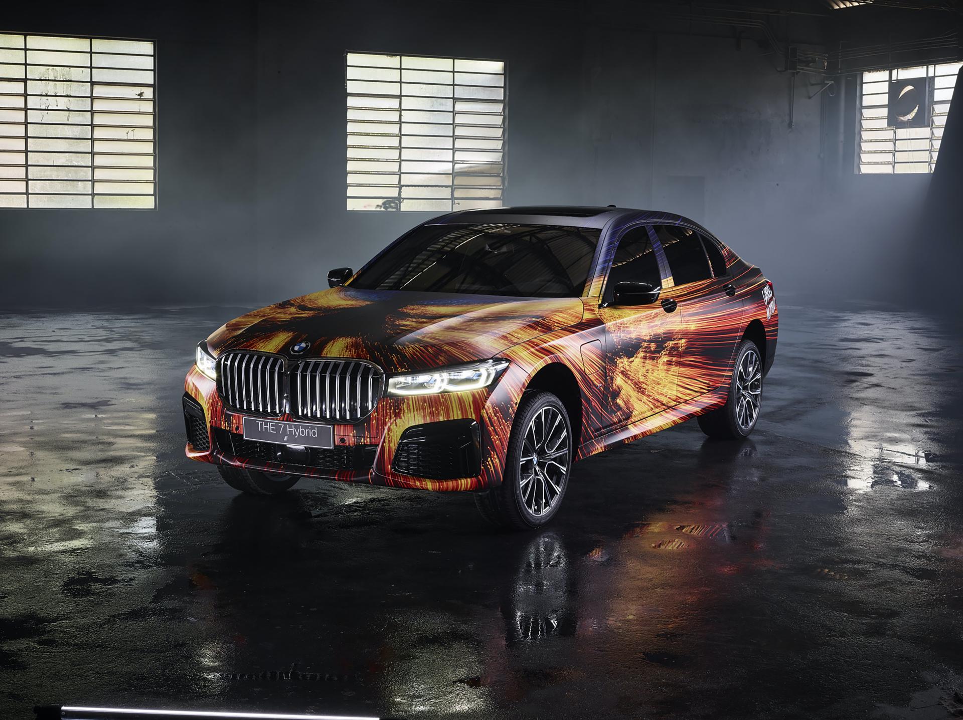 2020 BMW 745Le M Sport Gets The ‘Art Car’ Treatment, Doesn’t Look Any Prettier