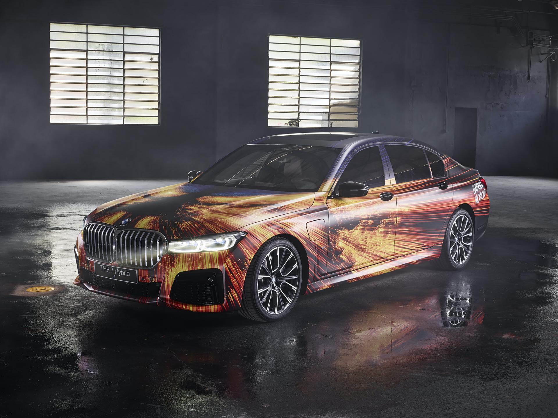 2020 BMW 745Le M Sport Gets The ‘Art Car’ Treatment, Doesn’t Look Any Prettier