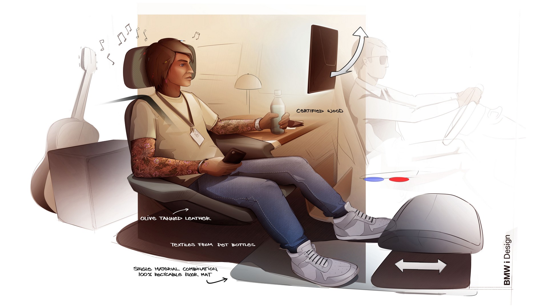 BMW Unveils i Interaction EASE Concept, Hints At X7-Based Mercedes-Maybach GLS Rival