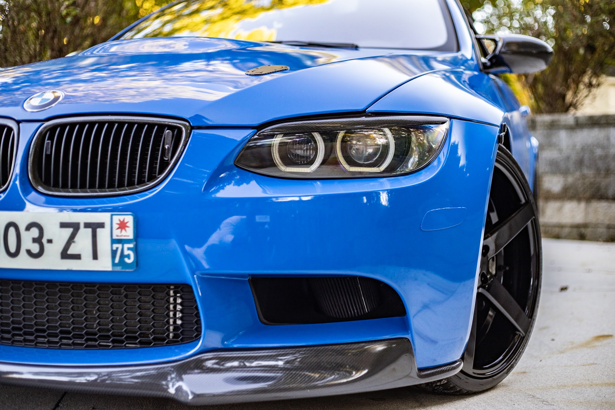 Supercharged 2011 BMW M3 Competition Is A Blue Gem If Aftermarket Mods Is Your Thing