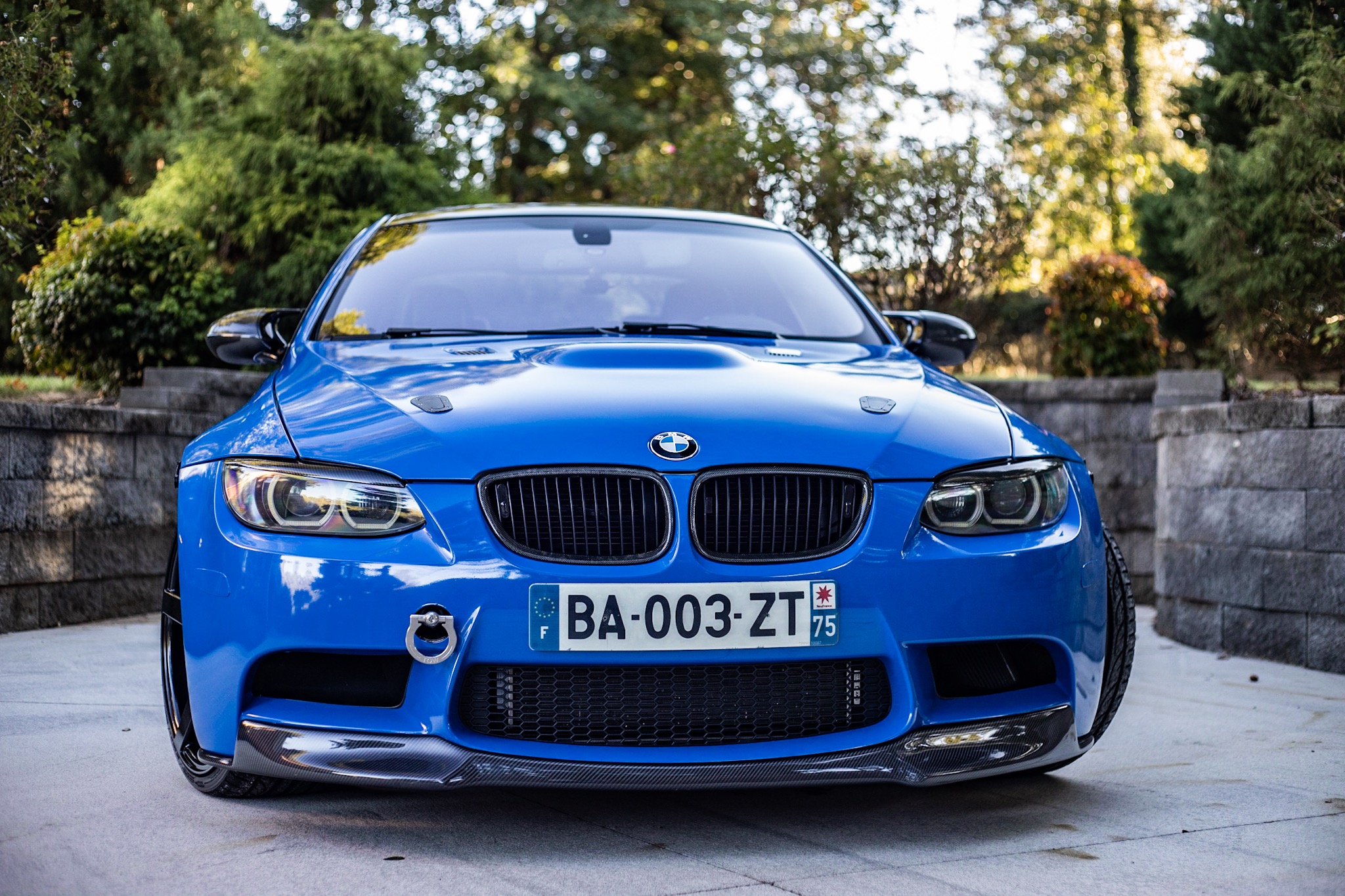 Supercharged 2011 BMW M3 Competition Is A Blue Gem If Aftermarket Mods Is Your Thing