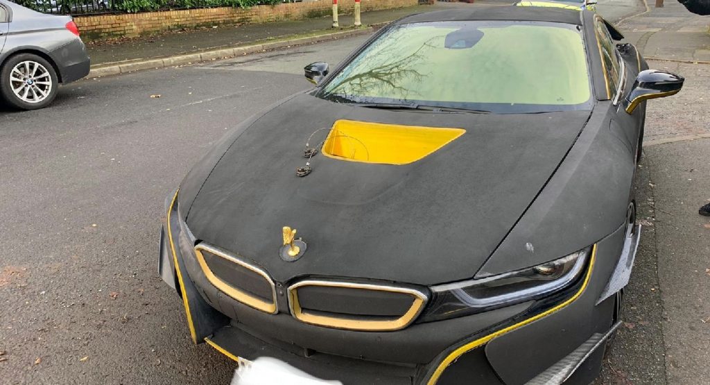  Velvet-Wrapped BMW i8 Is Wrong On So Many Levels