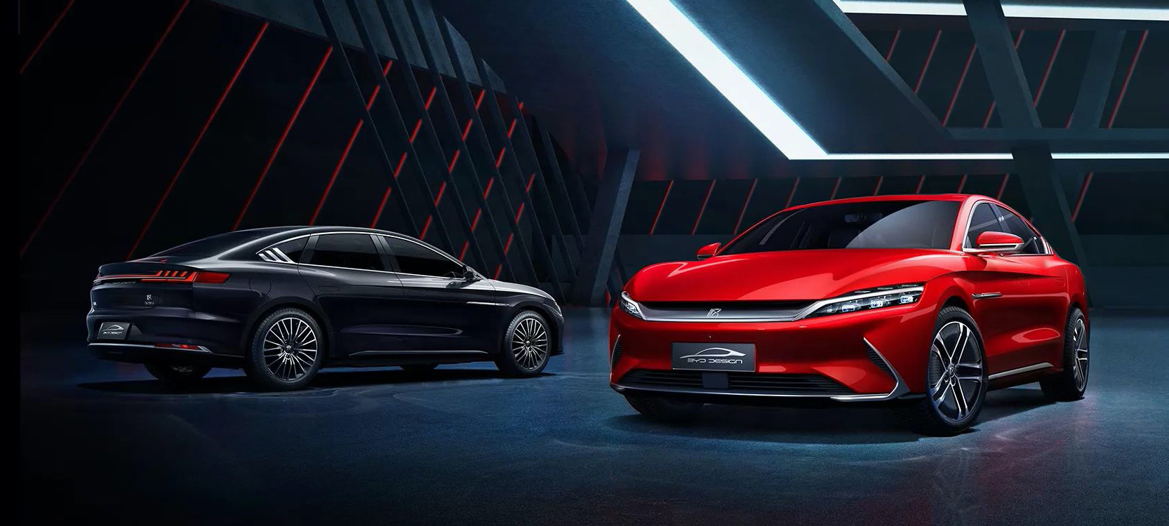 BYD’s Sharp Looking Han Sedan Previewed In All-Electric And PHEV Forms