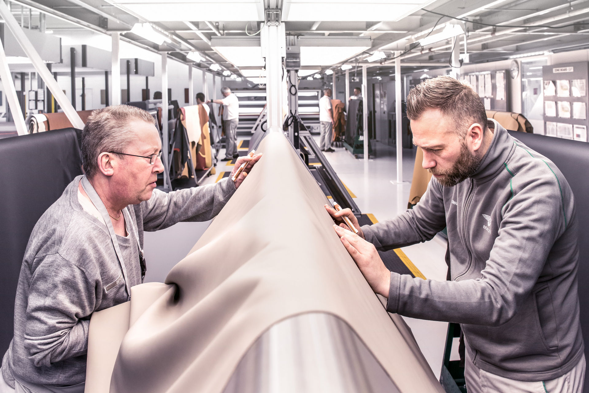 Each Bentley Flying Spur Has 350 Individual Pieces Of Leather In Its Cabin