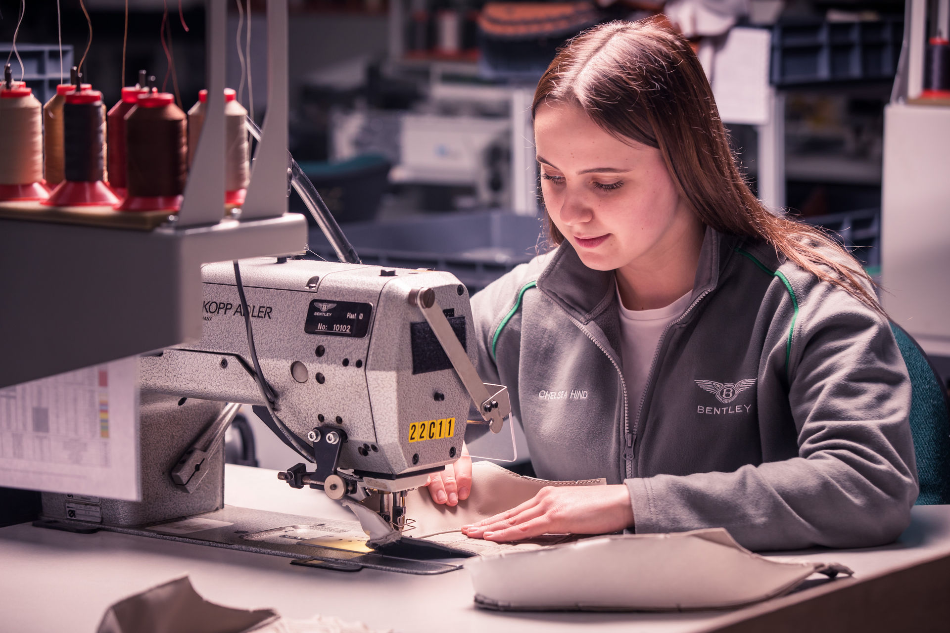 Each Bentley Flying Spur Has 350 Individual Pieces Of Leather In Its Cabin