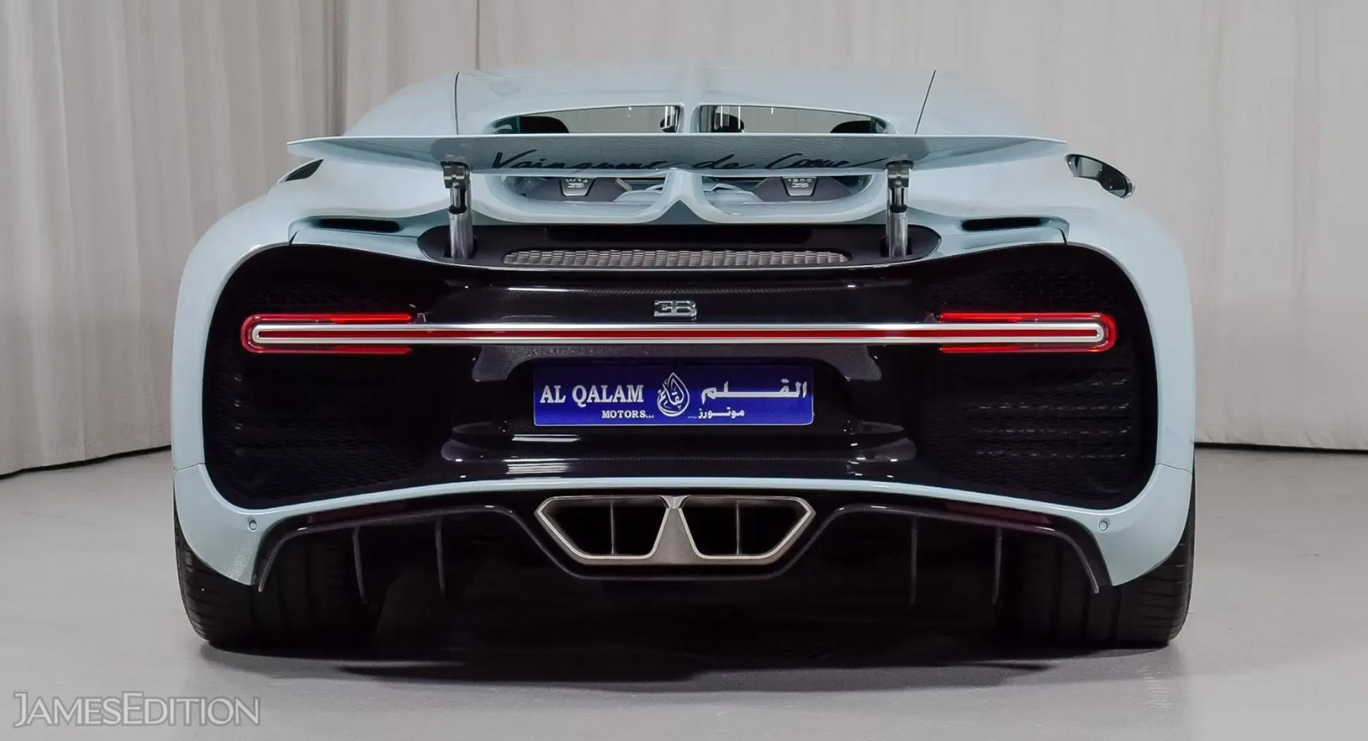 One-Off Bugatti Chiron Vainqueur de Coeur Is A Light Blue Monster