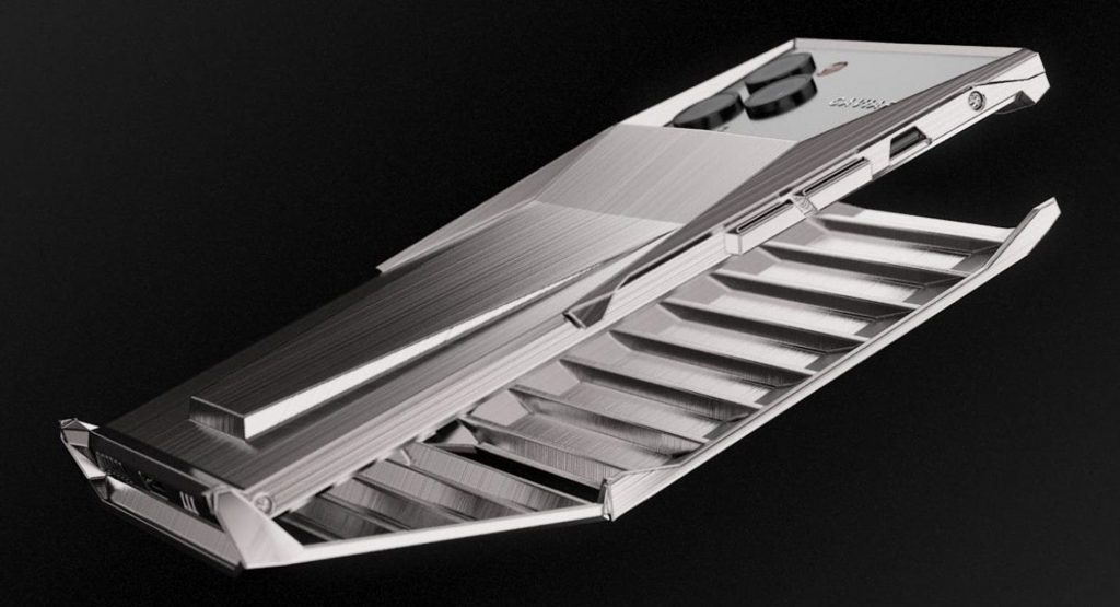  Really Now? Maker Of $100,000 Custom iPhone Reveals Tesla Cybertruck-Inspired Cyberphone