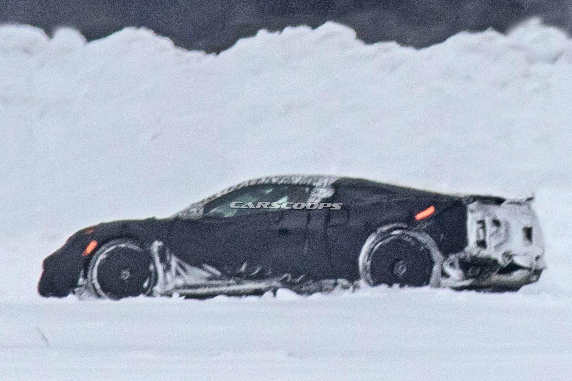 Fully Camouflaged Chevy Corvette C8 Prototype Raises More Questions Than Answers