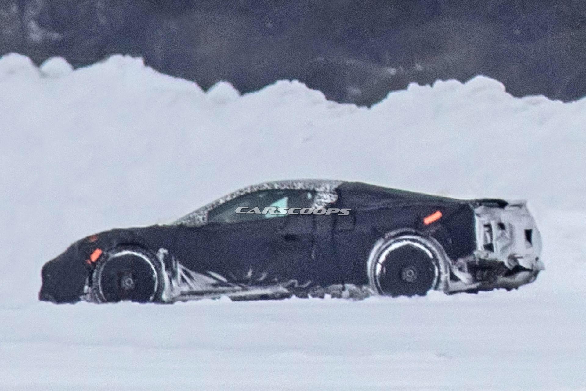 Fully Camouflaged Chevy Corvette C8 Prototype Raises More Questions Than Answers