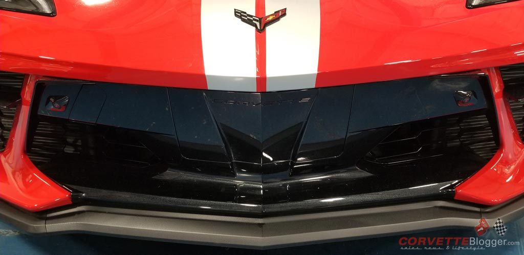 The 2020 Corvette C8 Has A Neat Front License Plate Holder