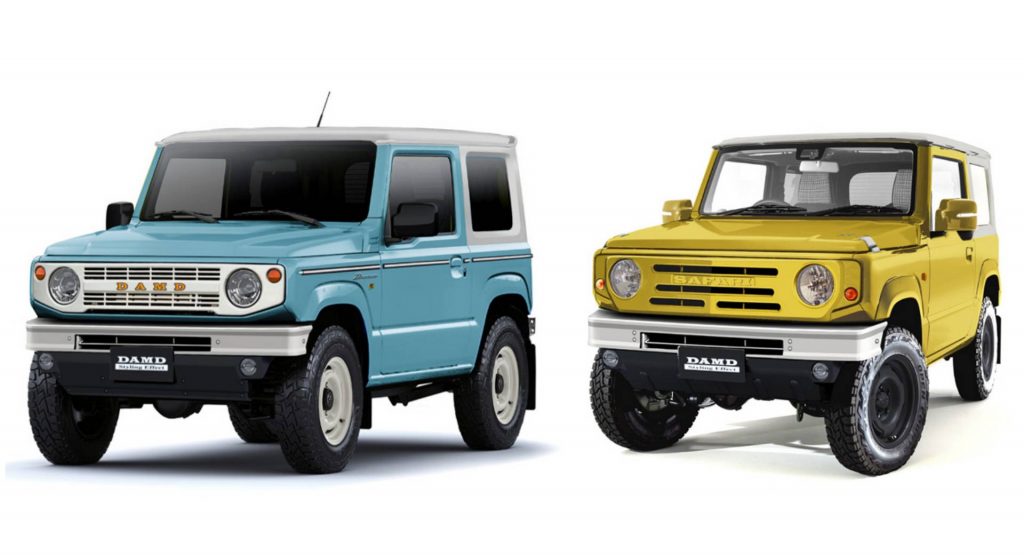  DAMD’s Suzuki Jimny ‘Dronco’ And ‘The Roots’ Pay Tribute To Original Ford Bronco, Jimny
