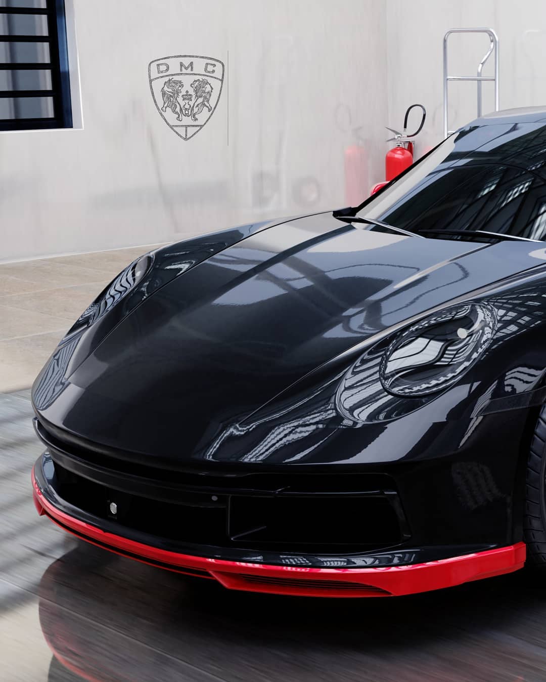 DMC Thinks The 2020 Porsche 911 Carrera Needs A Makeup Session (And Red Lipstick)