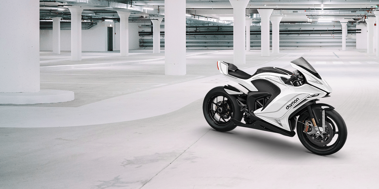 Damon Hypersport Is An Electric Superbike With 200 HP, A 200 MPH Top Speed, And 200 Miles Of Range