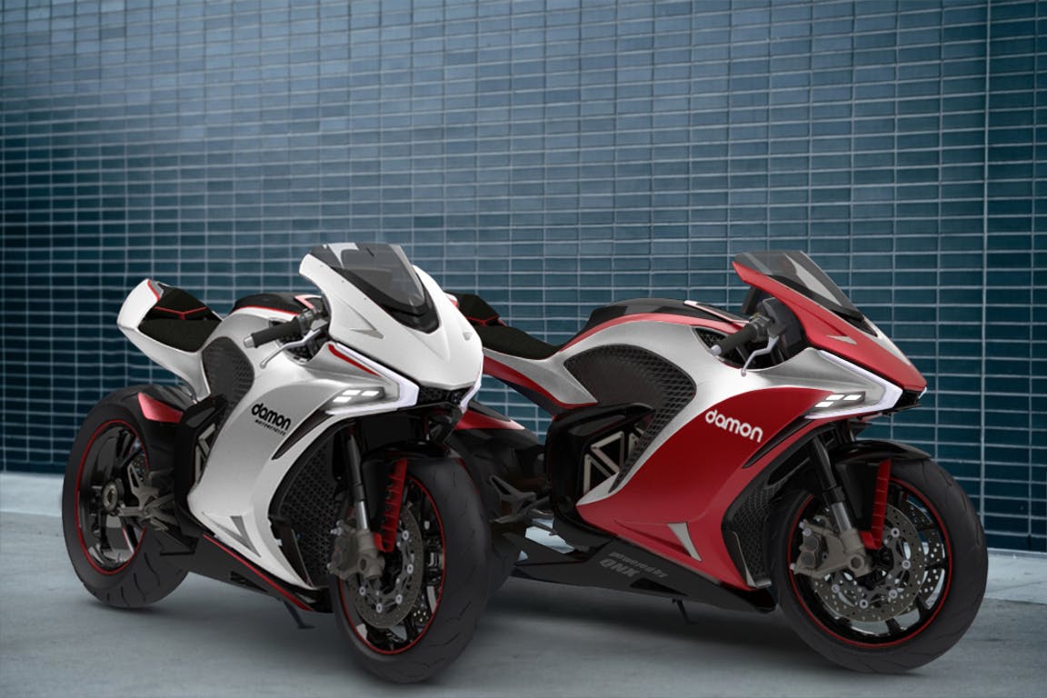 Damon Hypersport Is An Electric Superbike With 200 HP, A 200 MPH Top Speed, And 200 Miles Of Range