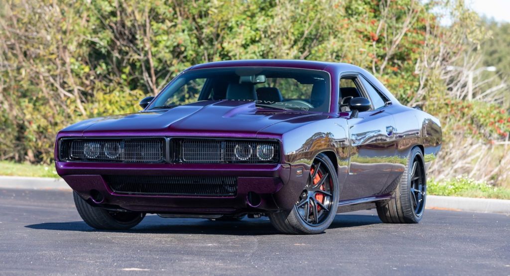  2019 Dodge Challenger Hellcat Wears Carbon 1969 Charger Body Like A Glove