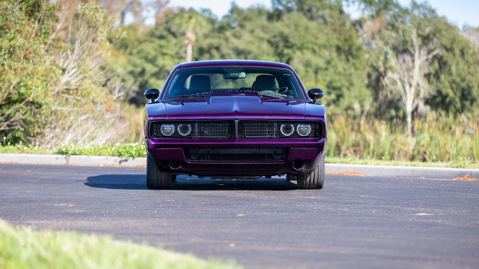2019 Dodge Challenger Hellcat Wears Carbon 1969 Charger Body Like A Glove