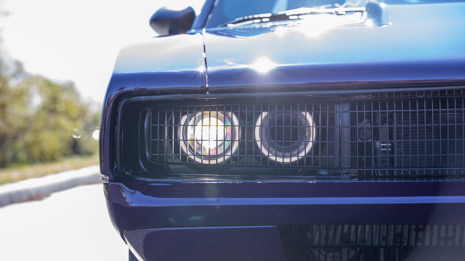 2019 Dodge Challenger Hellcat Wears Carbon 1969 Charger Body Like A Glove