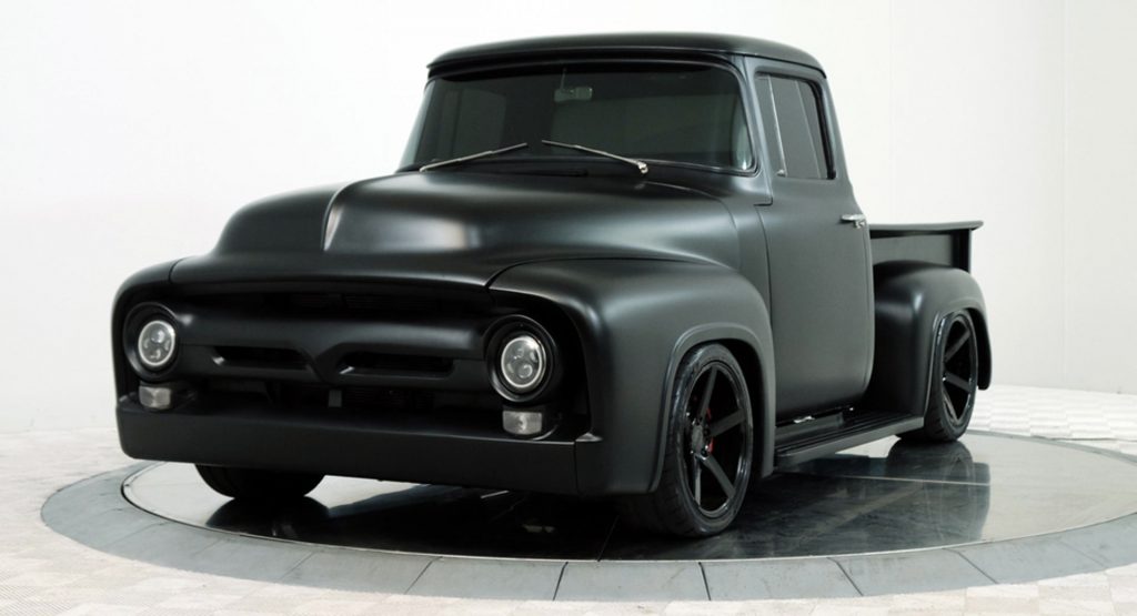 This Custom Ford F 100 Rocks The Voodoo V8 Of A Mustang