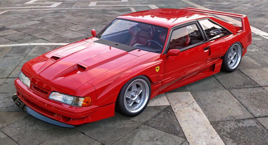  If Ford’s Mustang Foxbody And Ferrari’s F40 Had A Baby, This Would Be It