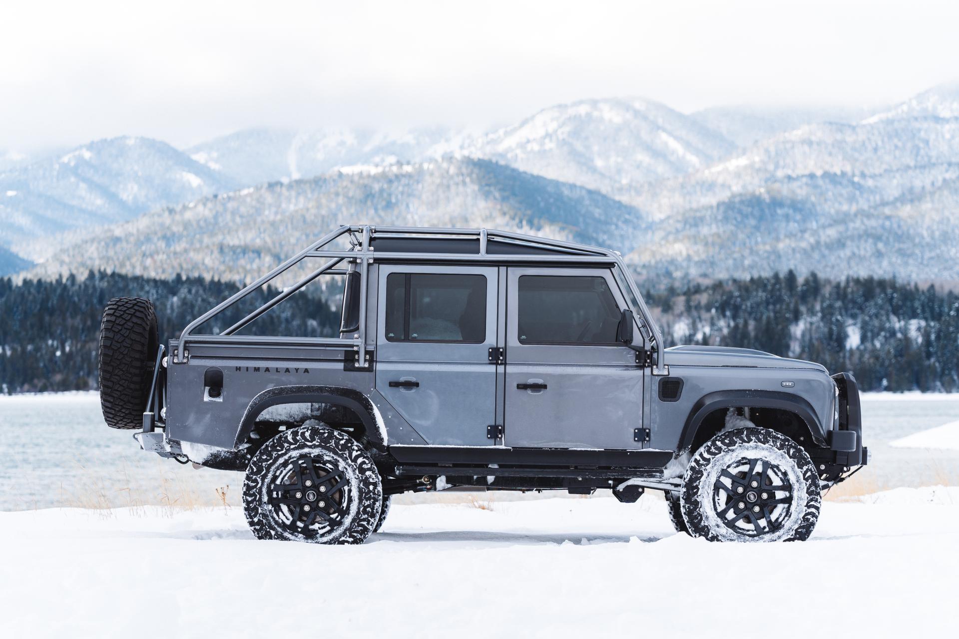 Himalaya Thinks Its LS3-Powered Land Rover Defender 110 Pickup Is Worth $250k