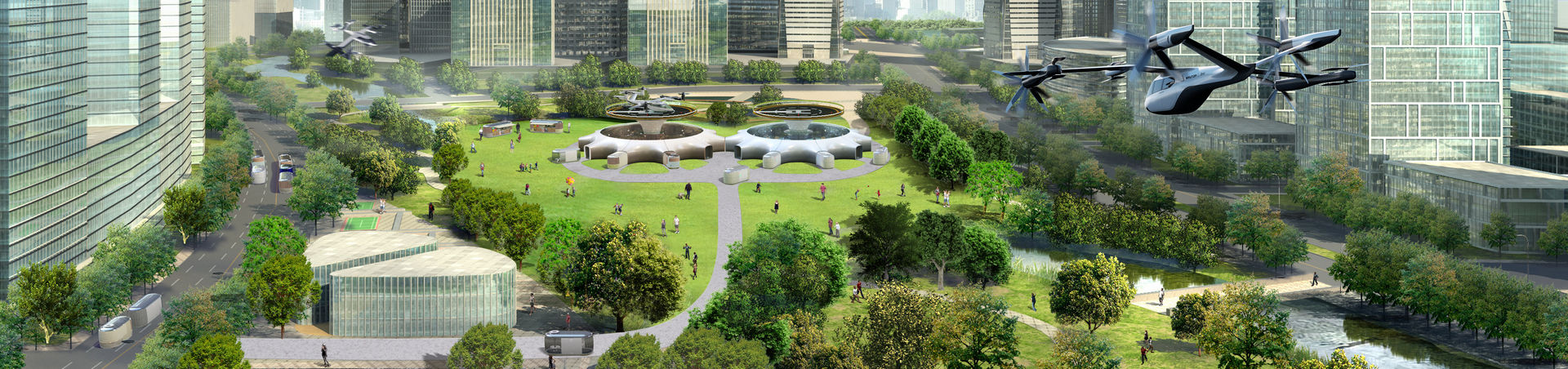 Hyundai Visualizes Future Of Cities With Urban Air Mobility
