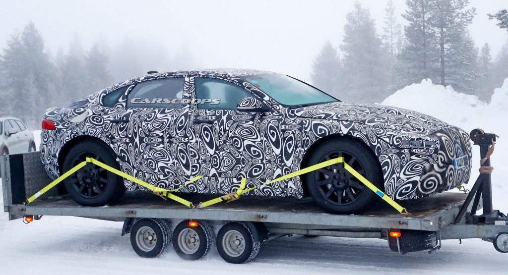  Jaguar’s Next-Gen XJ Electric Flagship Makes Its Spy Debut