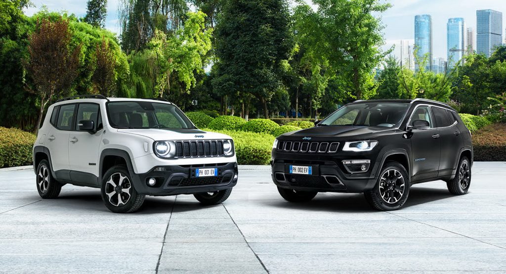  Jeep Launches Plug-In Hybrid Renegade, Compass 4Xe ‘First Edition’ In Europe