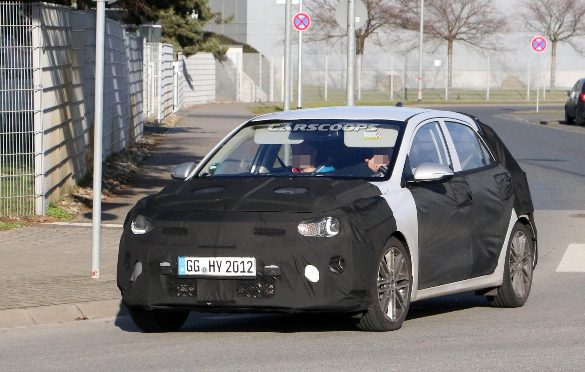 Does Facelifted 2021 Kia Rio Prototype Pack A Bigger Grille?