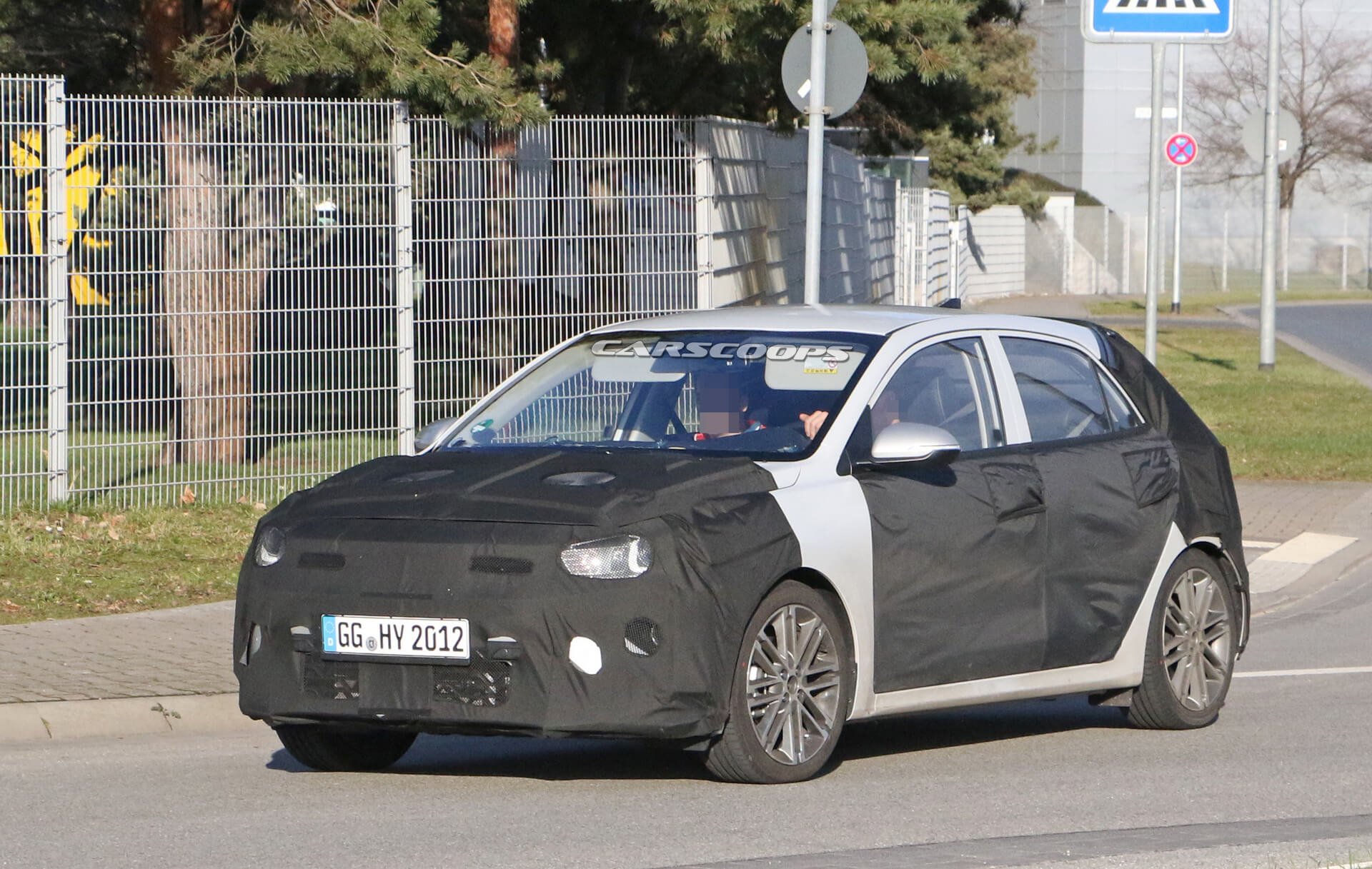 Does Facelifted 2021 Kia Rio Prototype Pack A Bigger Grille?