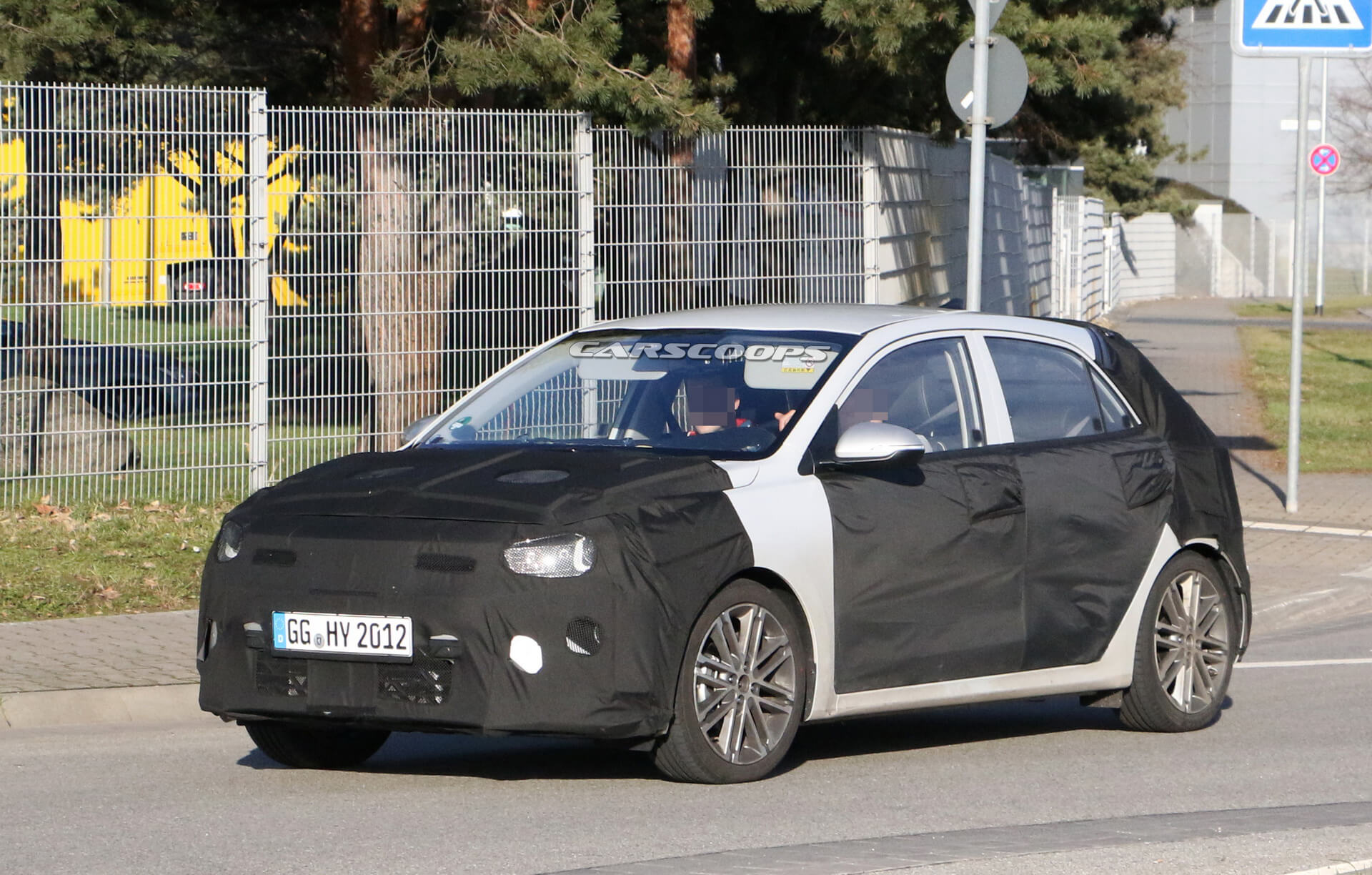 Does Facelifted 2021 Kia Rio Prototype Pack A Bigger Grille?