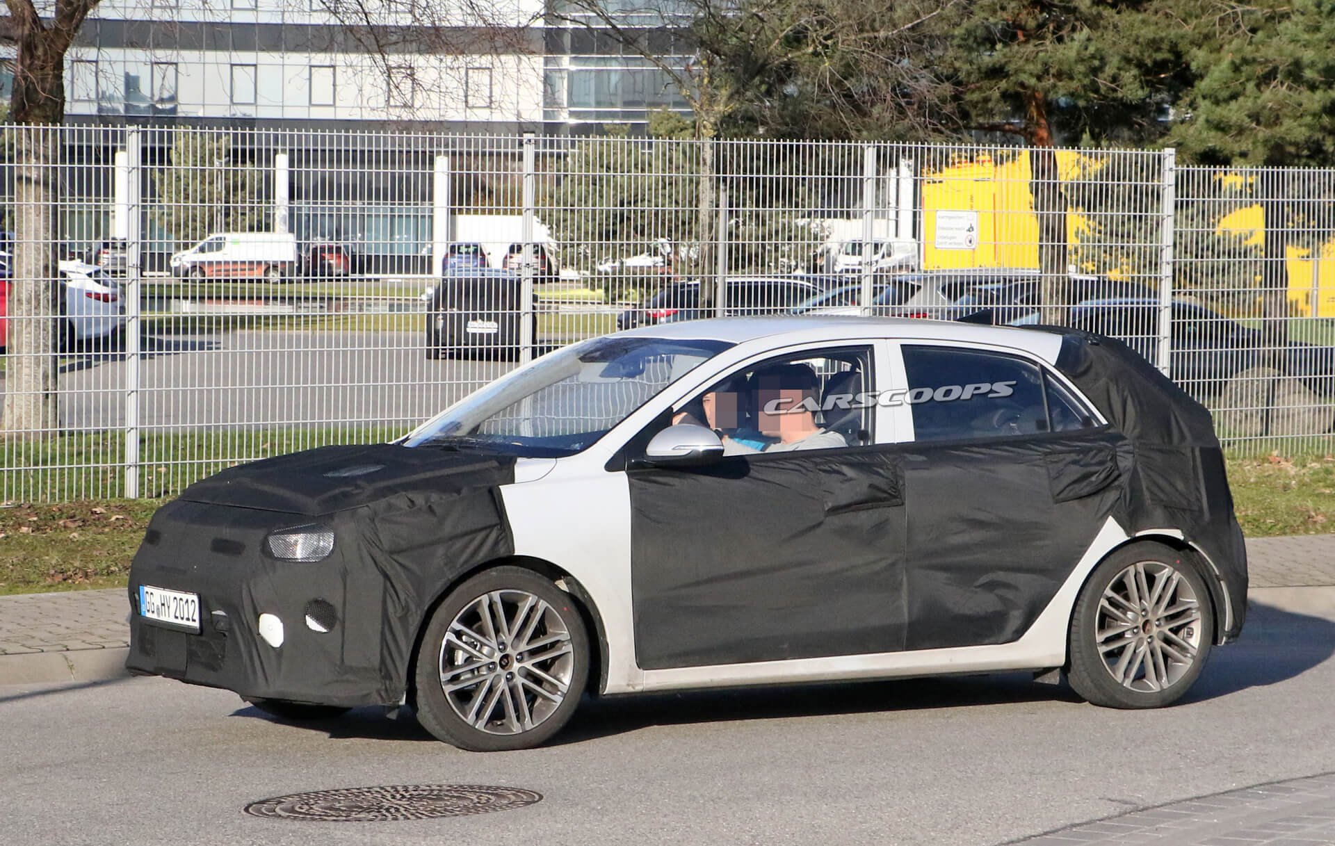 Does Facelifted 2021 Kia Rio Prototype Pack A Bigger Grille?