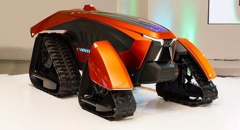  The Kubota X Tractor AI Robot Is One Machine Gun Away From Starting Judgement Day