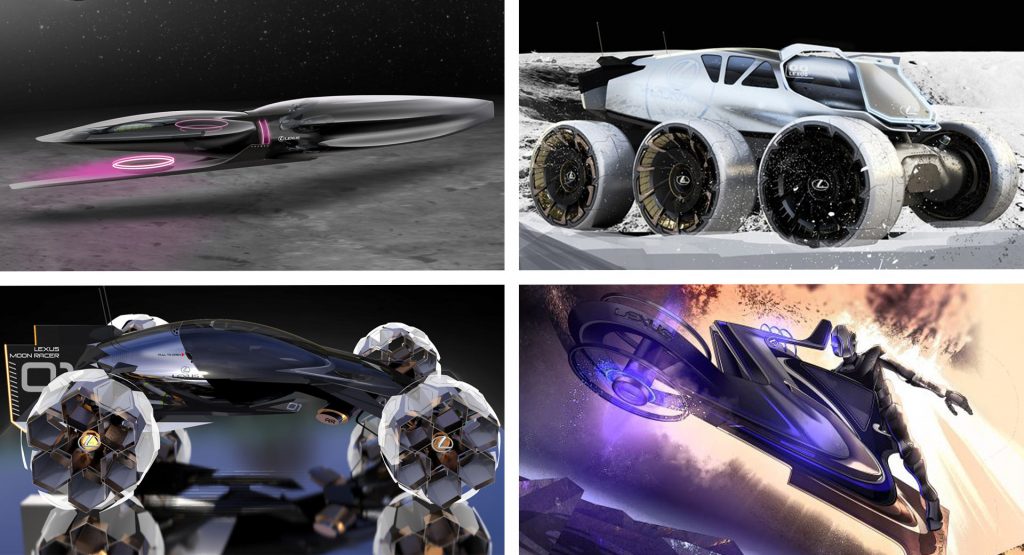  Lexus Designers Shoot For The Moon With Unique Lunar Concepts