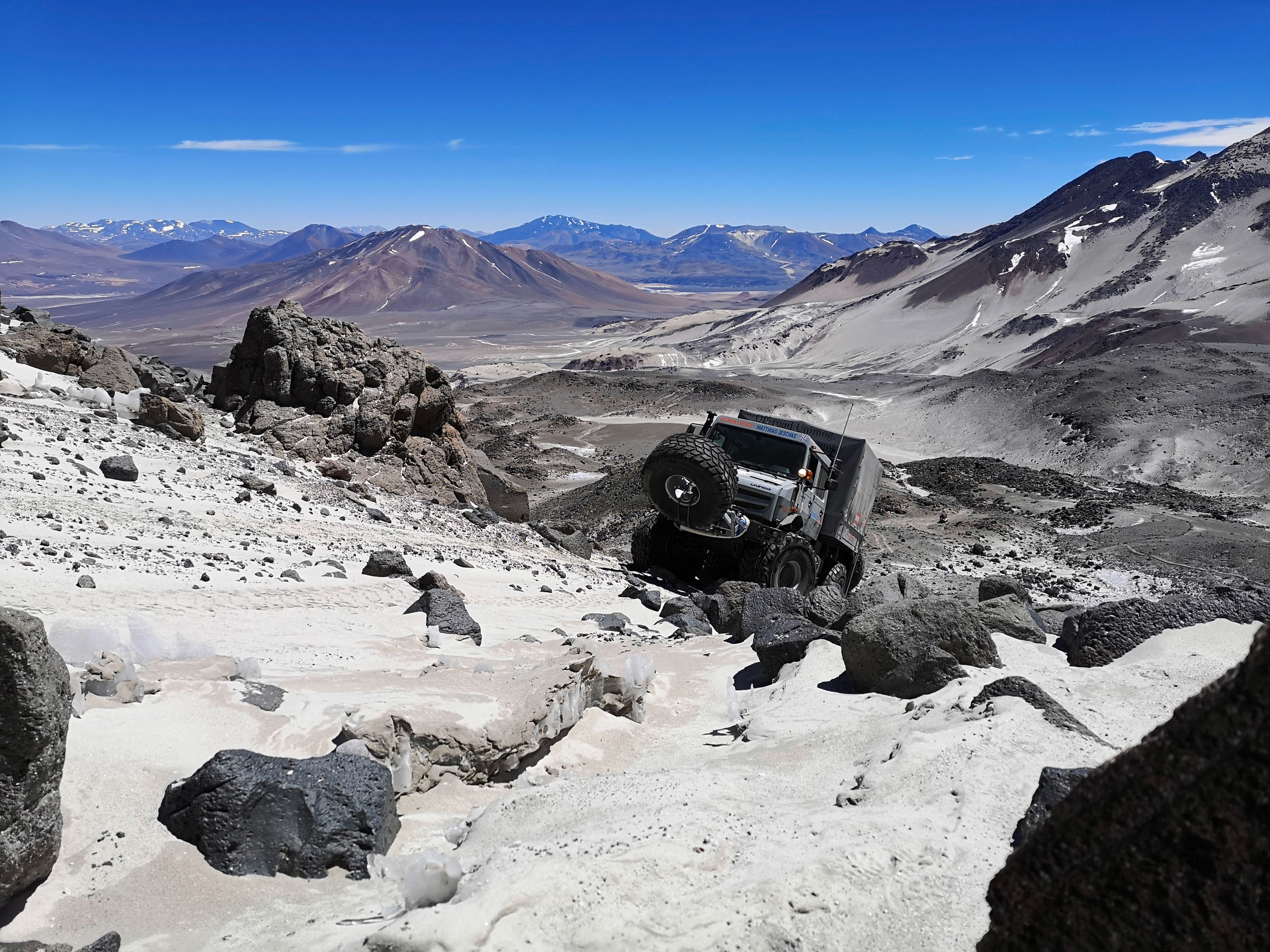 Mercedes-Benz Unimog Reaches New Heights, Sets Altitude Record By Driving 21,961 Feet Up Volcano
