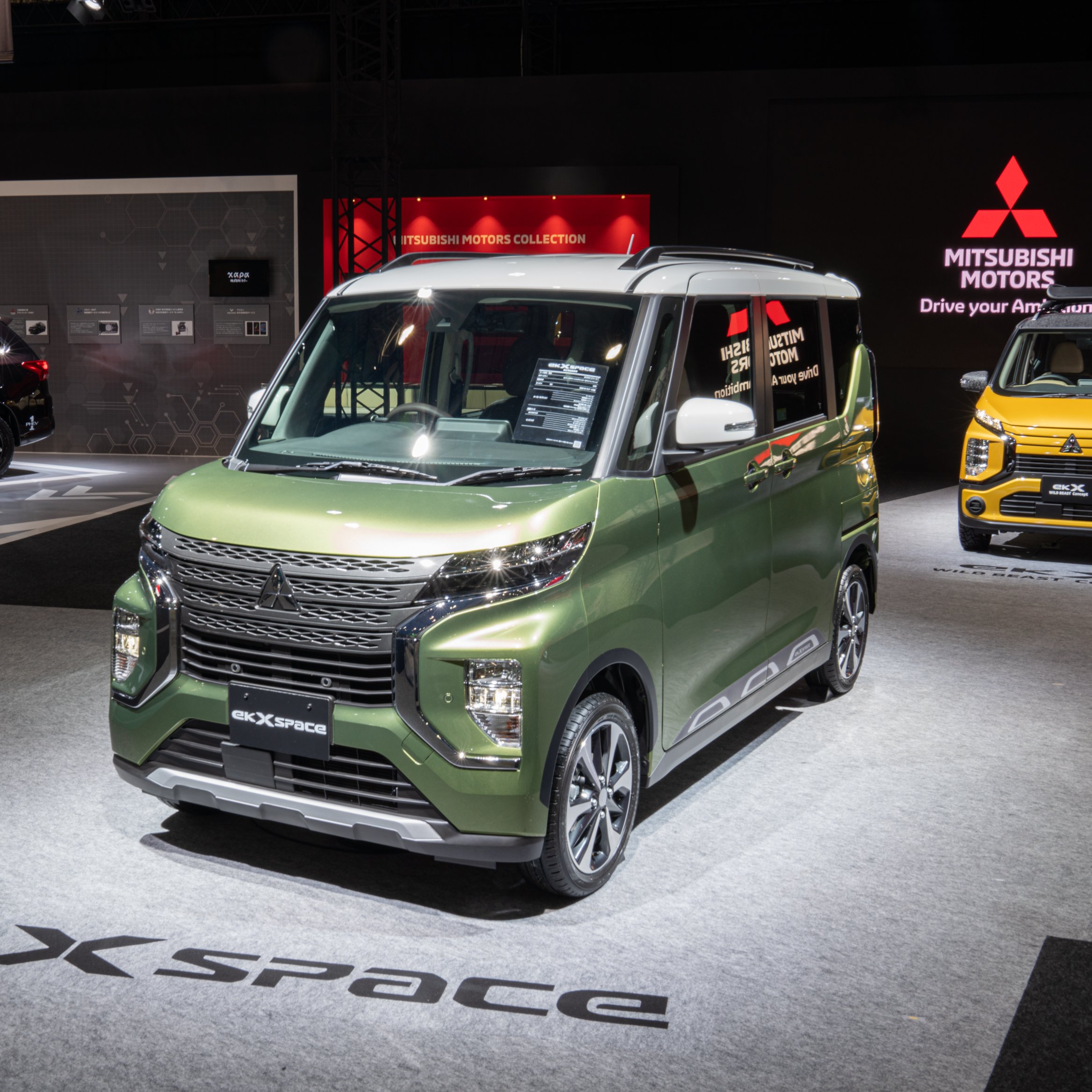 Super Tall 2020 Mitsubishi eK Space And eK X Space Previewed In Tokyo
