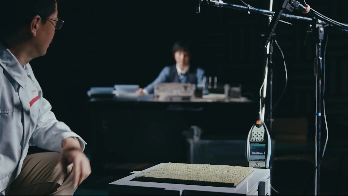 Nissan’s Acoustic Meta-Material Weighs 75% Less Than Traditional Sound Deadening Material