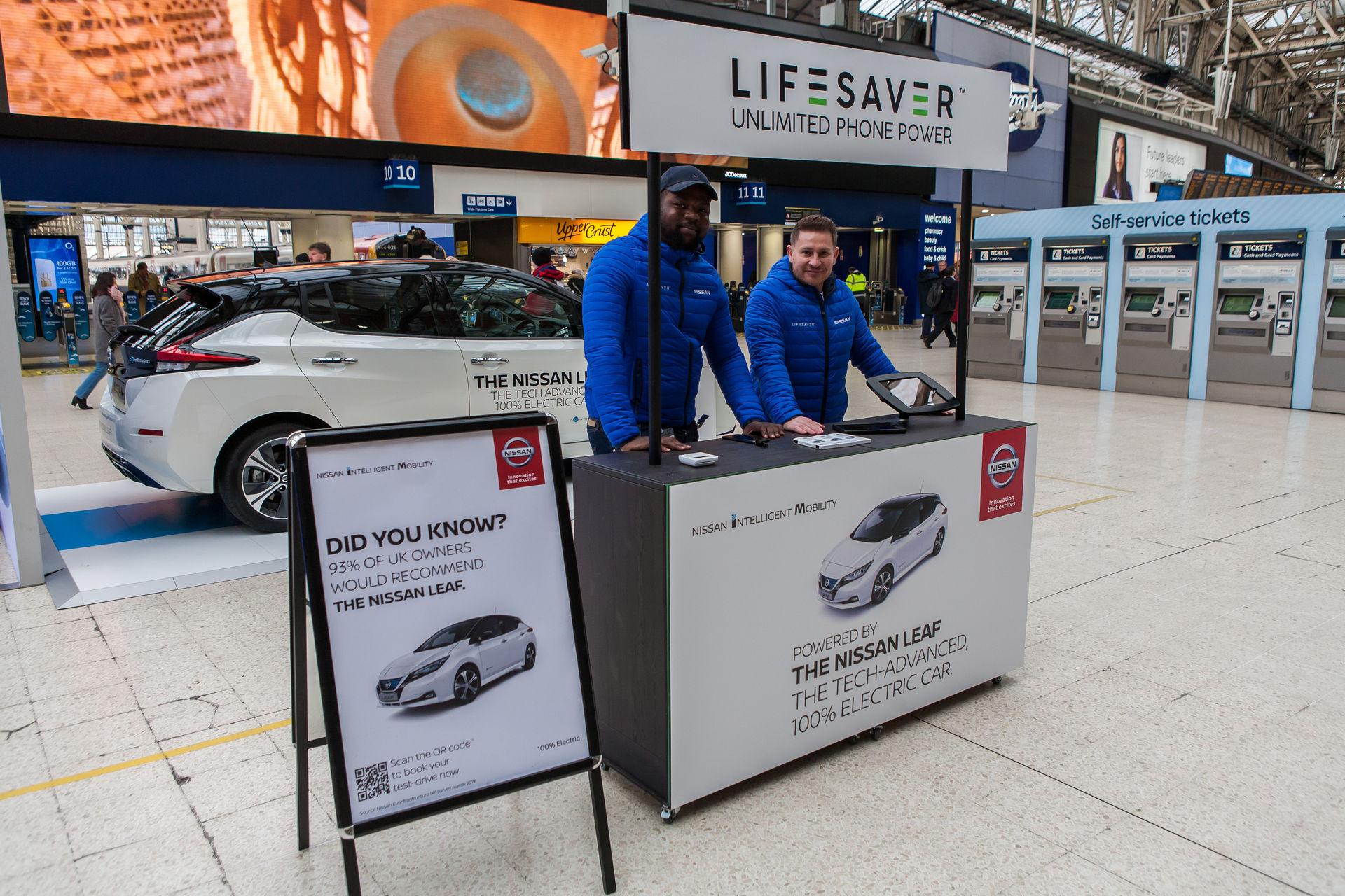 Nissan Joins With UK Startup To Keep Commuters’ Phones Charged