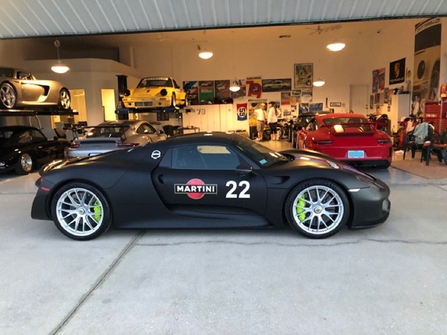 Martini-Wrapped Porsche 918 Spyder Is $1.5 Million Worth Of German Art