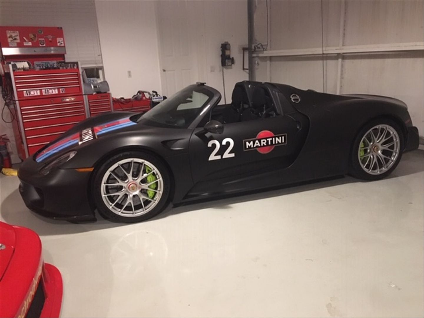 Martini-Wrapped Porsche 918 Spyder Is $1.5 Million Worth Of German Art