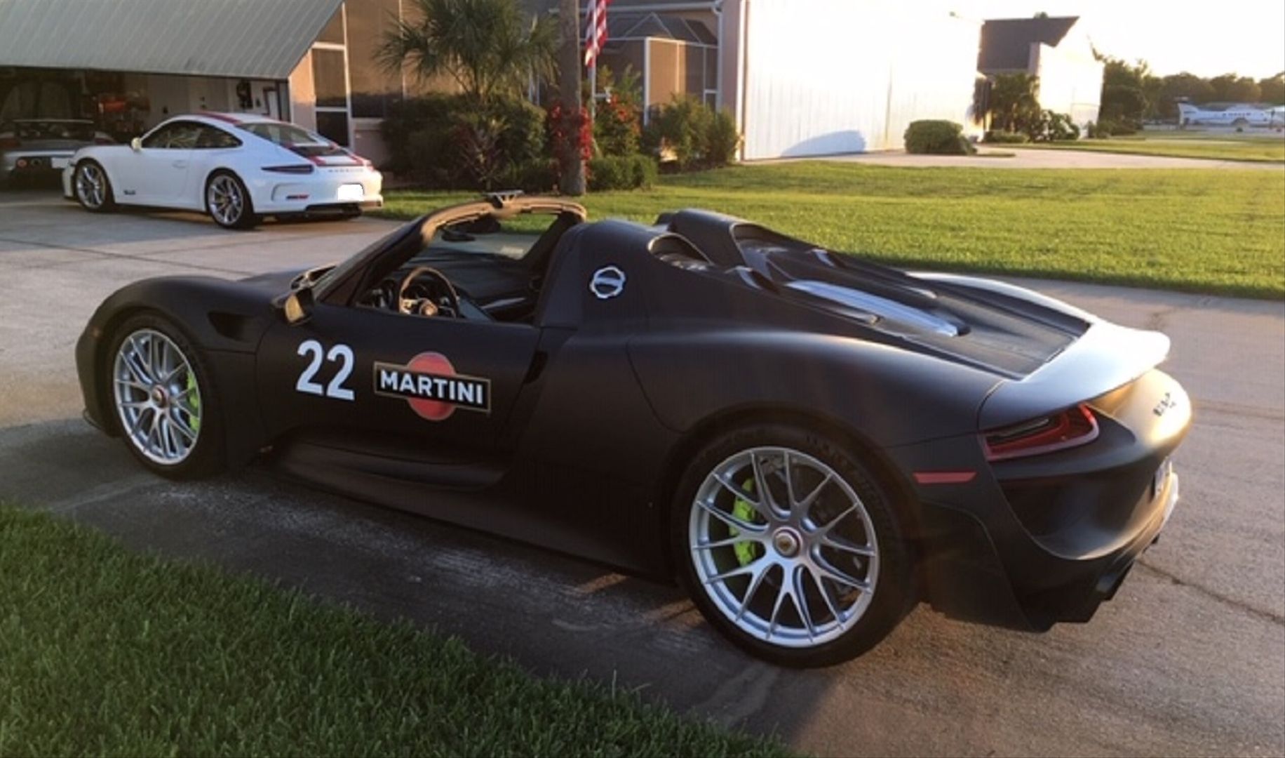 Martini-Wrapped Porsche 918 Spyder Is $1.5 Million Worth Of German Art
