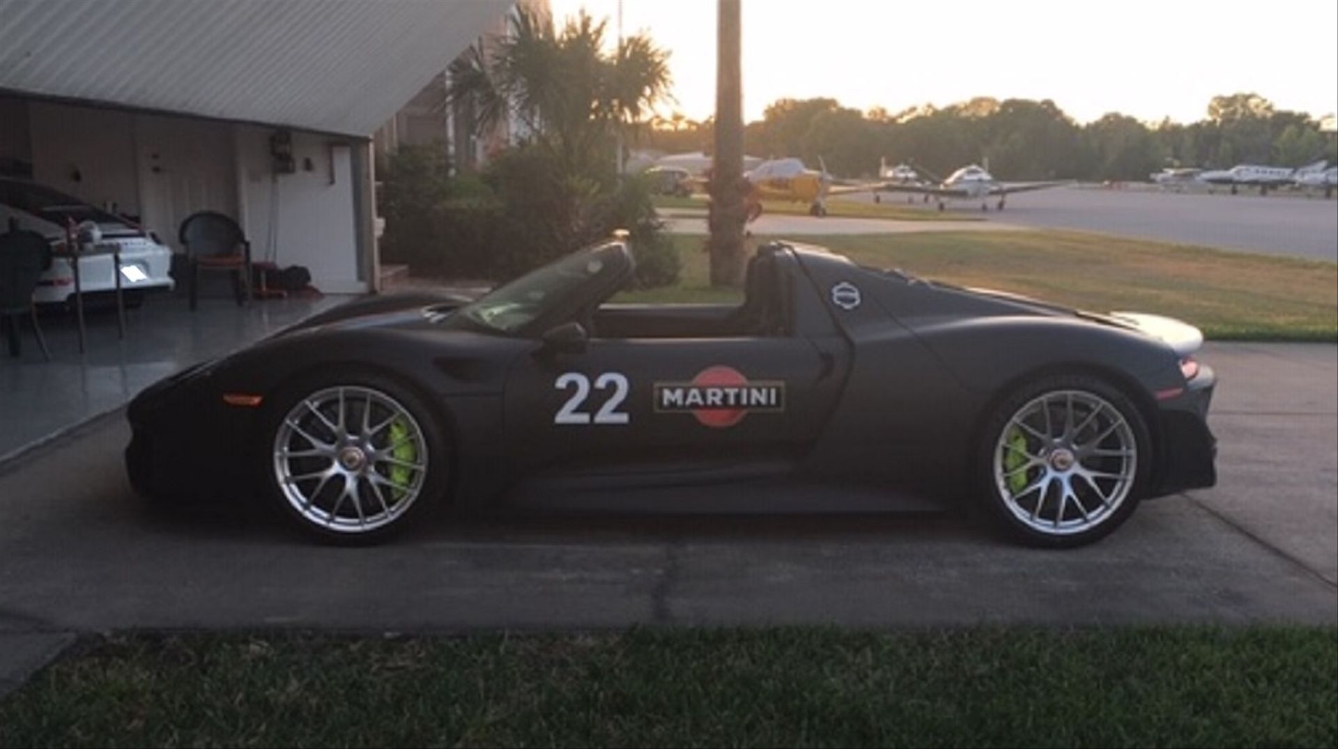 Martini-Wrapped Porsche 918 Spyder Is $1.5 Million Worth Of German Art