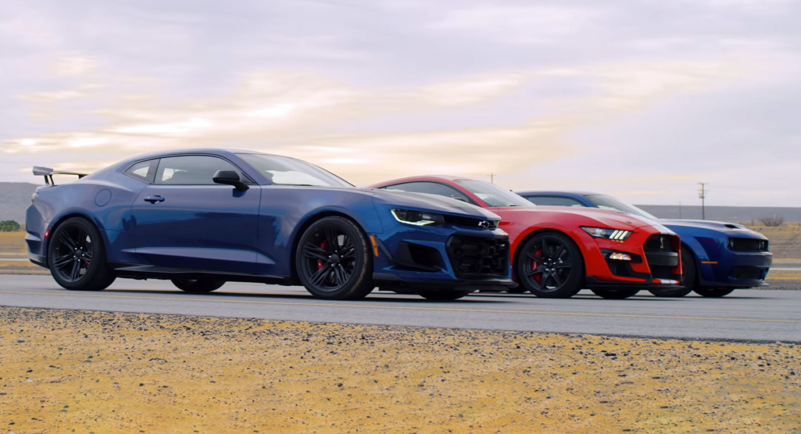 Mustang Shelby GT500 Takes On Camaro ZL1 1LE And Challenger Hellcat Redeye  | Carscoops
