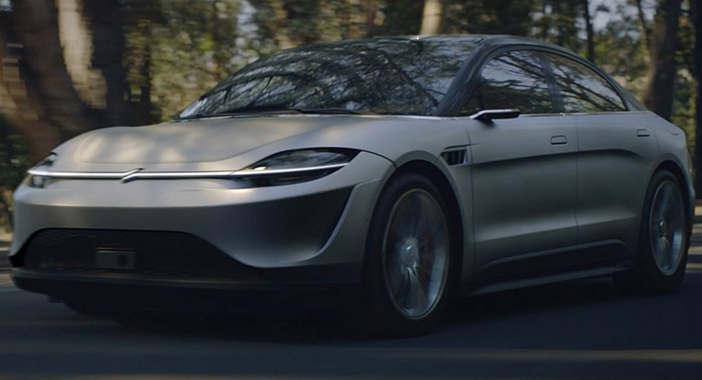  Sony Just Unveiled An Electric Car Named Vision-S Concept At CES 2020