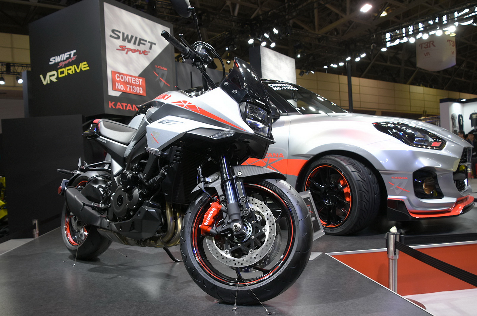 Suzuki’s Angry Swift Sport Katana II Edition Muscles Up With Flared Fenders In Tokyo